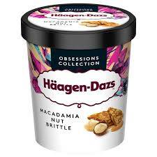 Haagen dazs Macadamia Nut brittle